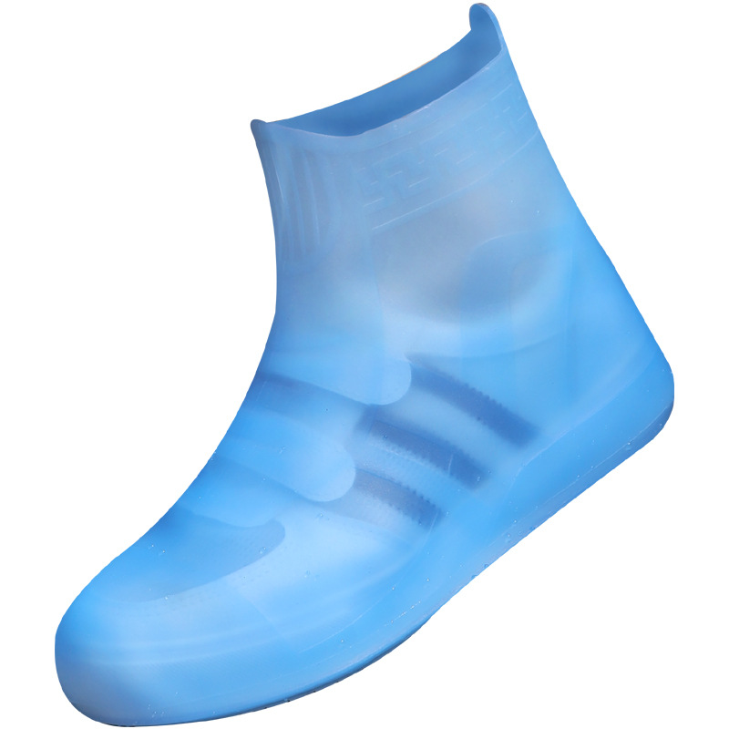Fábrica de cubierta de zapatos de lluvia impermeable cubierta de zapatos de lluvia silicona antideslizante desgaste ancla con carga de bicicleta al aire libre cubierta de zapatos de lluvia agua