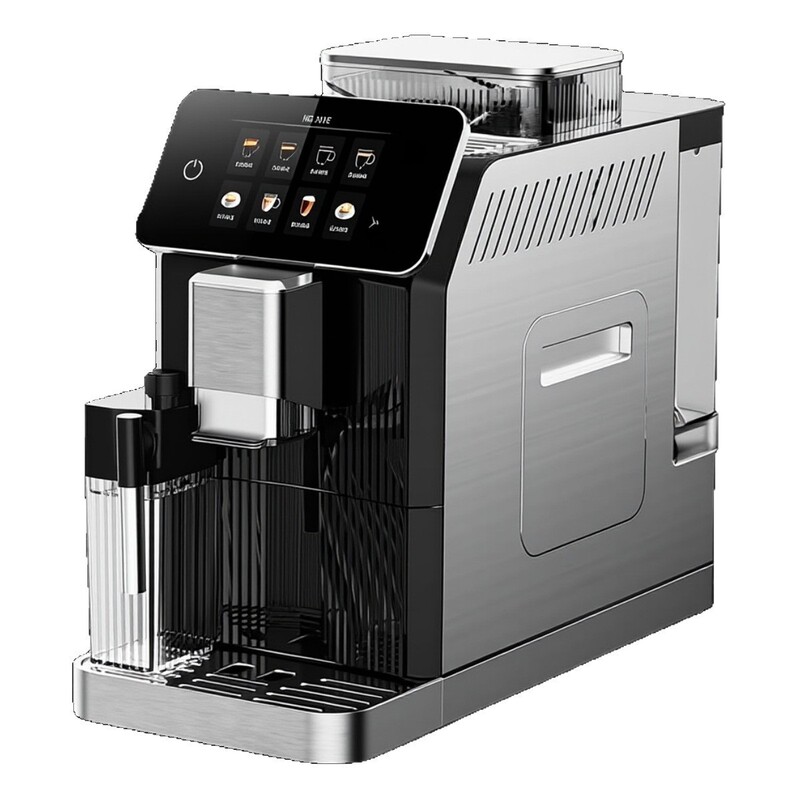 Foreign Trade Italian-Style Coffee Machine with 15-Bar High-Pressure Pump and One-Touch Automatic Cleaning System Foreign Trade Italian-Style Coffee Machine with 15-Bar High-Pressure Pump and One-Touch Automatic Cleaning System