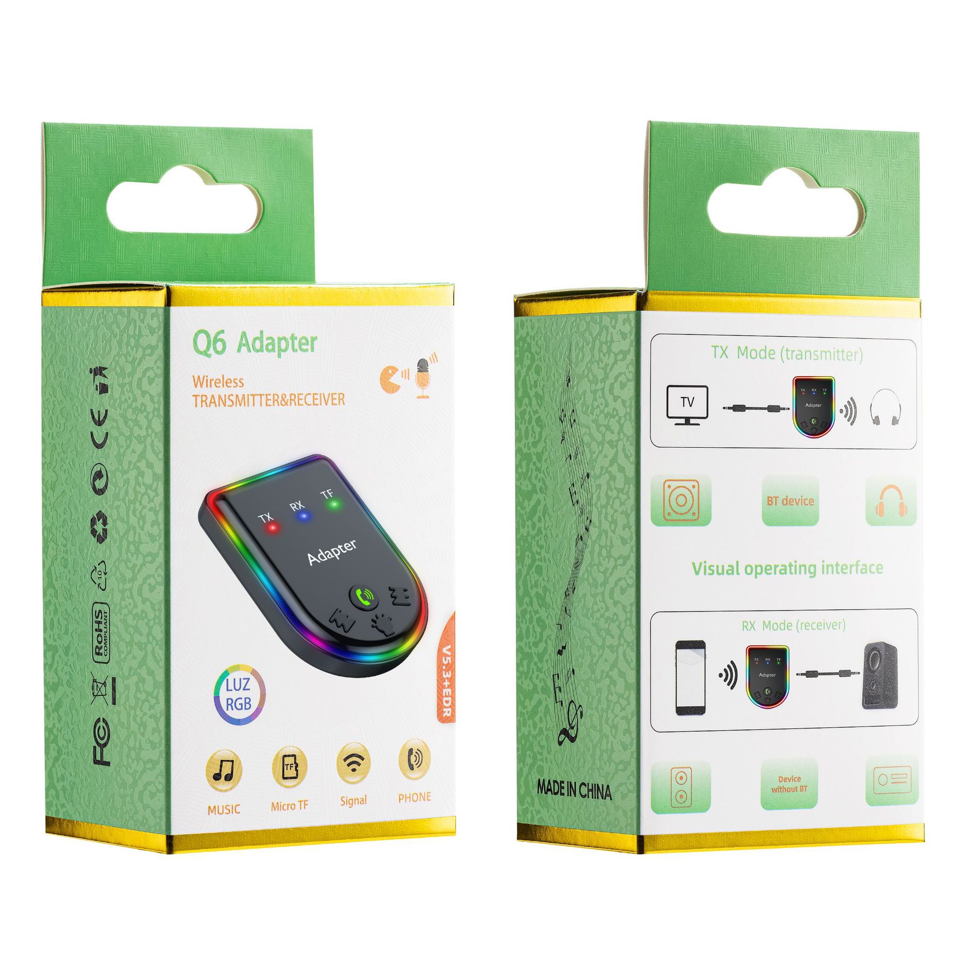 Bluetooth Converter Computer Tv Projector Transmitter / Speaker Headset Vehicle Receiver Indonesia Vietnam