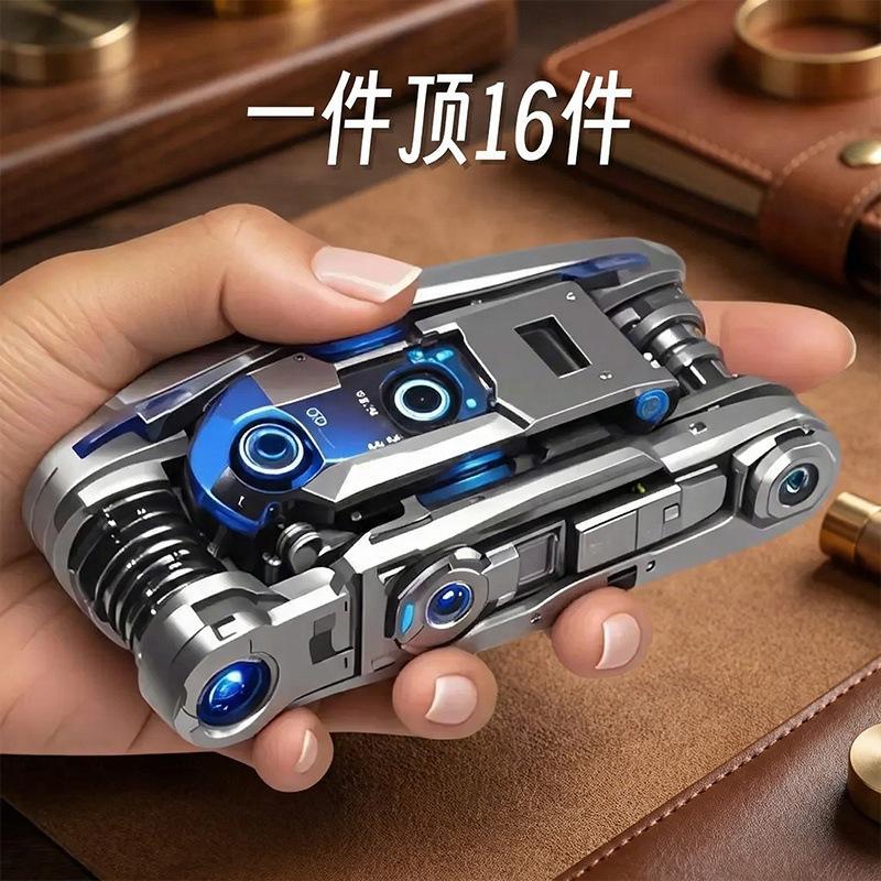 Universal foldable screwdriver
