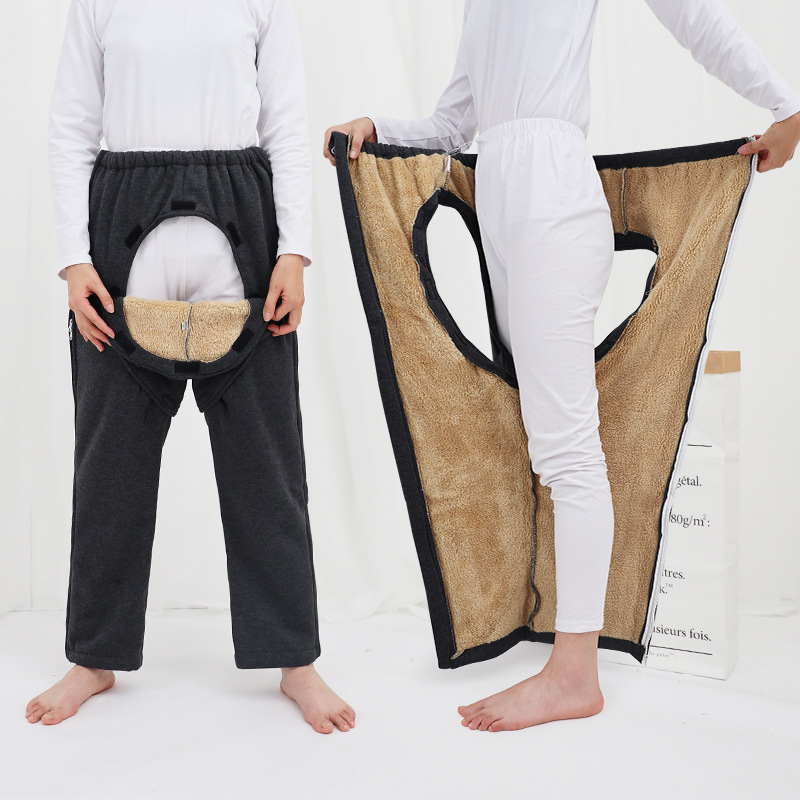 病号服成人加厚加绒服老人骨折骨科术后康复骨裂不便穿脱护理瘫痪 阿里巴巴