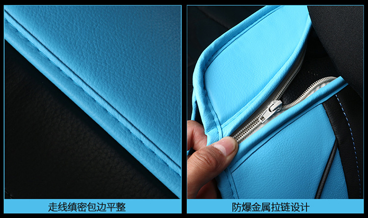 Cross-border foreign trade car seat cover five seat cover fully surrounded winter seat cushion four seasons leather cushion factory generation