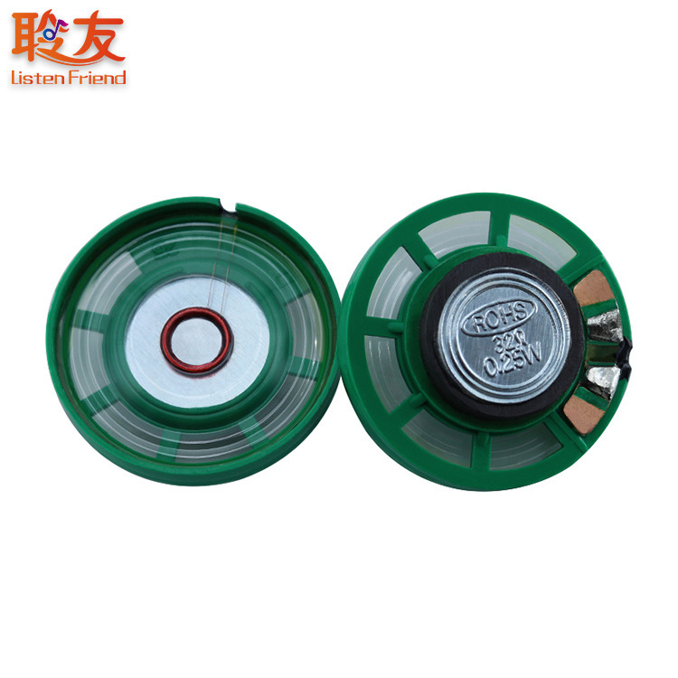 21/23/27/29/36/40/50/57mm8ユーロ0.25ワットゴムシェル外付け磁気スピーカー0.5wプラスチックスピーカー|undefined