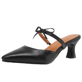 Size 28-46 Foreign Trade Cross-border Women's Shoes Pointed High Heel Sandals Women's Baotou Outer Wear Slippers 19-21