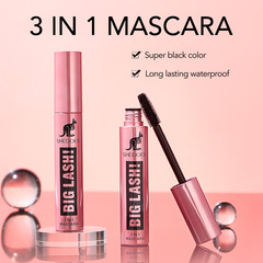 Cross-border exclusive SHEDOES Kangaroo Mascara Waterproof Thick Lengthening Curl Lasting Big Eyes 4D Mascara