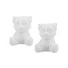 Crystal, three dimensional epoxy resin, jewelry, silicone mold, handmade, with little bears