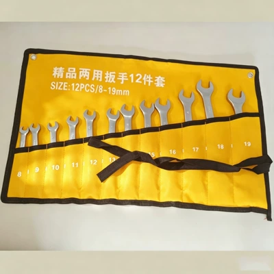 Wrench Tools Wholesale — Mühərrik tənzimləmə alətləri - matte-12-piece-set-8-19-yellow