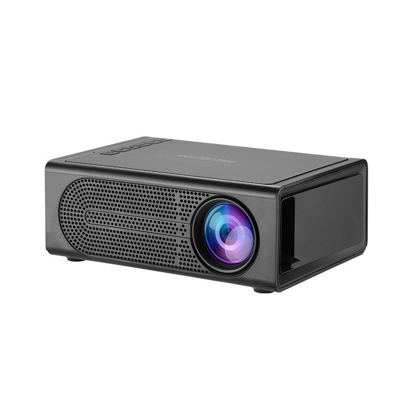 Transfronterizo M200S mini proyector portátil LED teléfono celular cine en casa teléfono celular cable compatible con pantalla 1080
