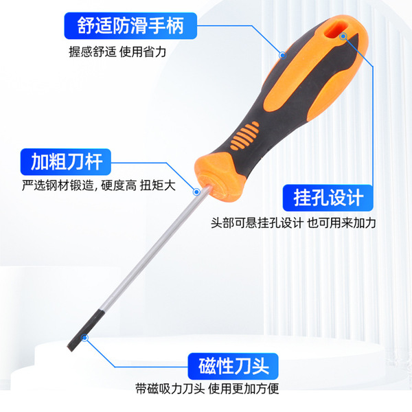 Long screwdriver for repair