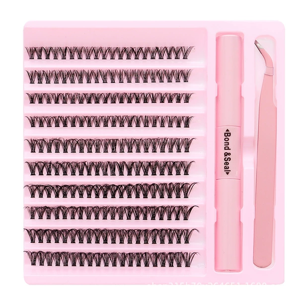 Glue, tweezers, set, 40