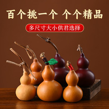 批发手捻小葫芦文玩把玩件精品龙头紫皮小葫芦葫芦工艺品地摊热卖