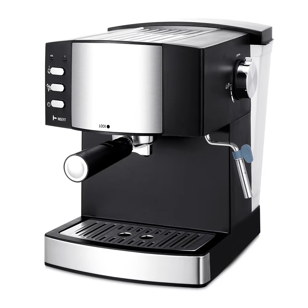 1.6L semiautomático máquina de café italiana presión burbuja de leche electrodomésticos de oficina cafetera multifuncional transfronteriza