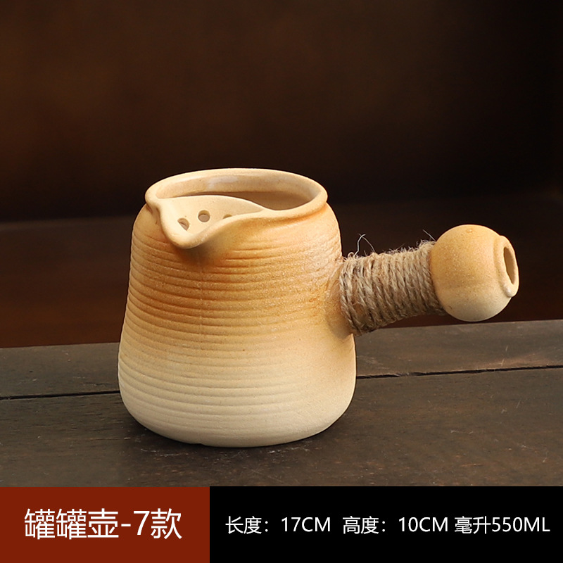 Juego de Tetera y Estufa para Té de Cerámica para Hogar y Exteriores
