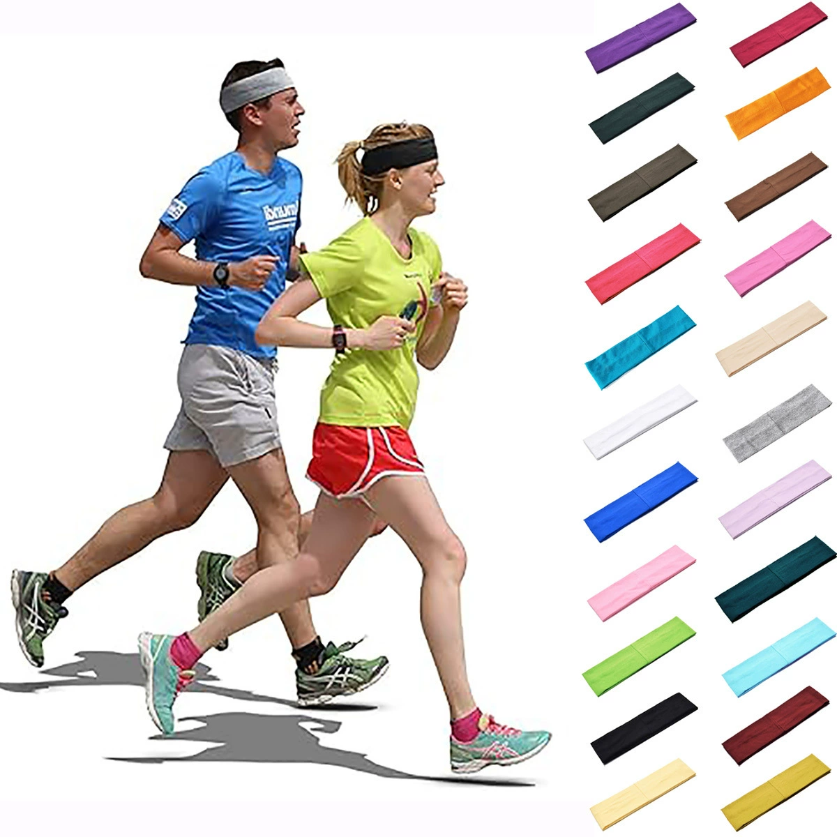 Хлопковая повязка для йоги, спортивная повязка для волос для мужчин и женщин, горячая распродажа на AliExpress, горячая распродажа на Amazon, место поставки Temu Xiyin