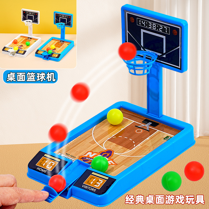 Large desktop basketball machine game machine mini basketball stand basketball machine parent-child interactive children's indoor toy manufacturers
