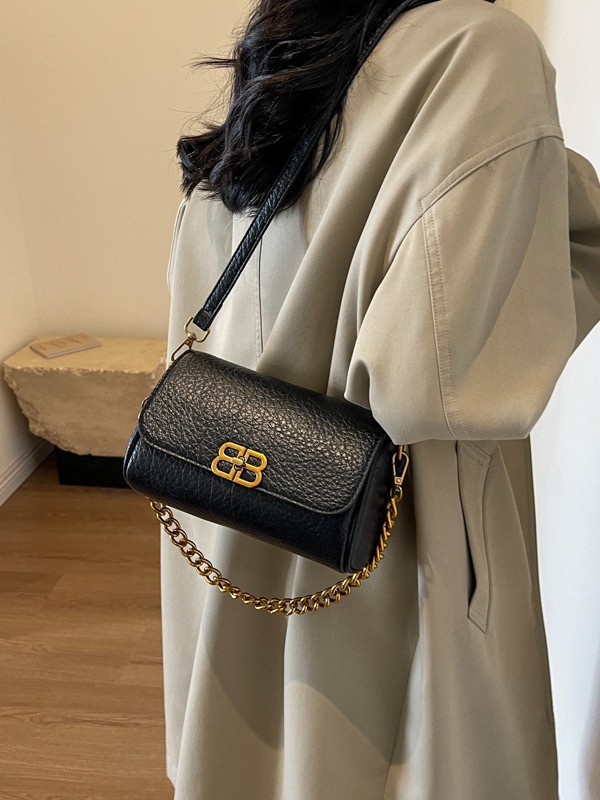 Nicho retrógrado francés bolso pequeño para mujeres nueva moda transfronteriza alta sensación de cadena universal bolso de hombro