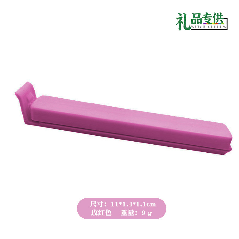 Fábrica de clip de plástico en stock clip de bolsas de alimentos clip de sello de té bolsas de bocadillos clip de sello regalo