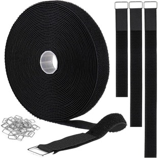 Velcro Fasteners with Metal Ring with Buckle and Mother Velcro Strap