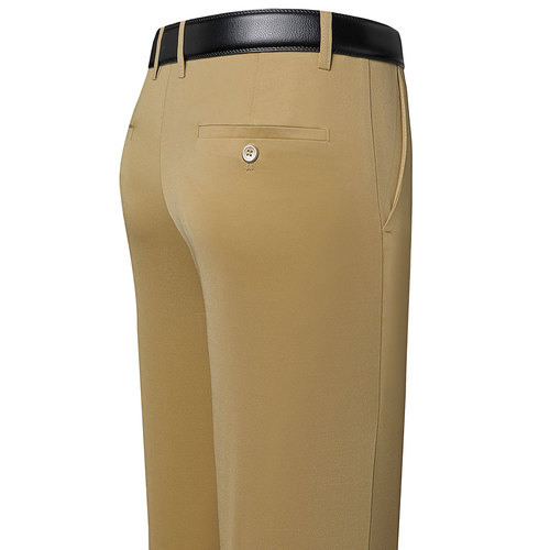 Relaxed pants for men, Western-style long pants for men, men's large stretch slim-fit pants, wrinkle-free, business formal suit pants, high stretch