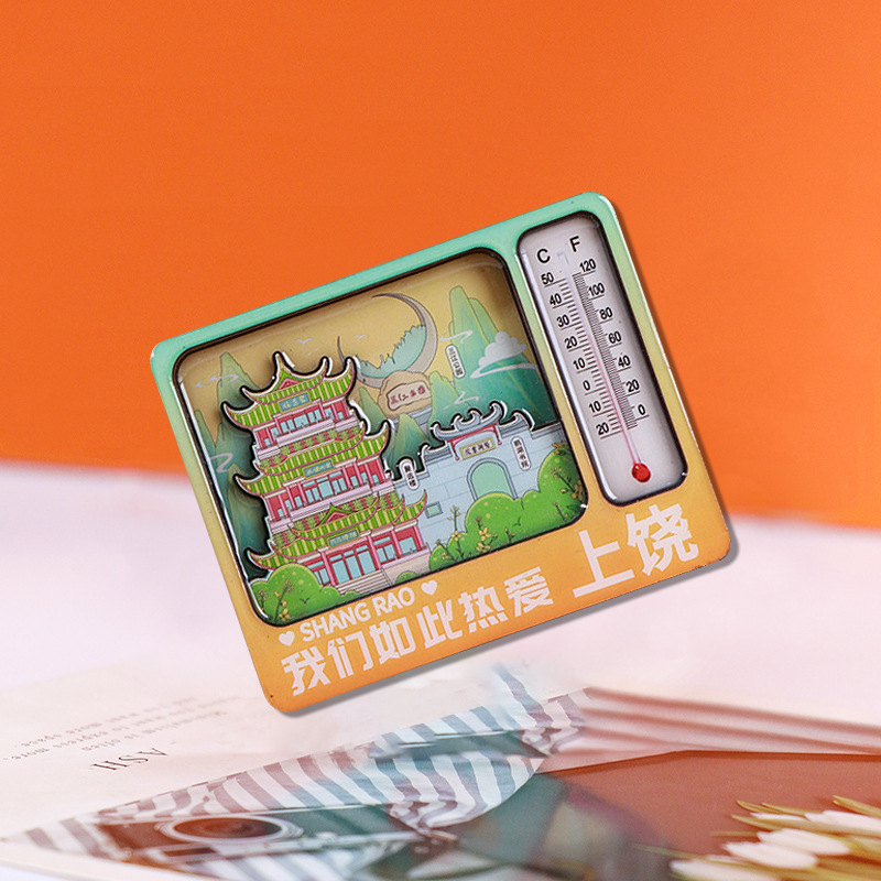 中国都市人気観光名所木製冷蔵庫マグネットカスタマイズされた文化的で創造的な北京パンダ diy マグネット強力な吸引|undefined