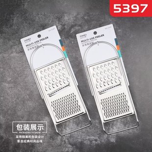 Jinda Japan and the United States stainless steel melon planing multi-purpose fruit and vegetable planing household potato radish shredder grater thickness dual-purpose