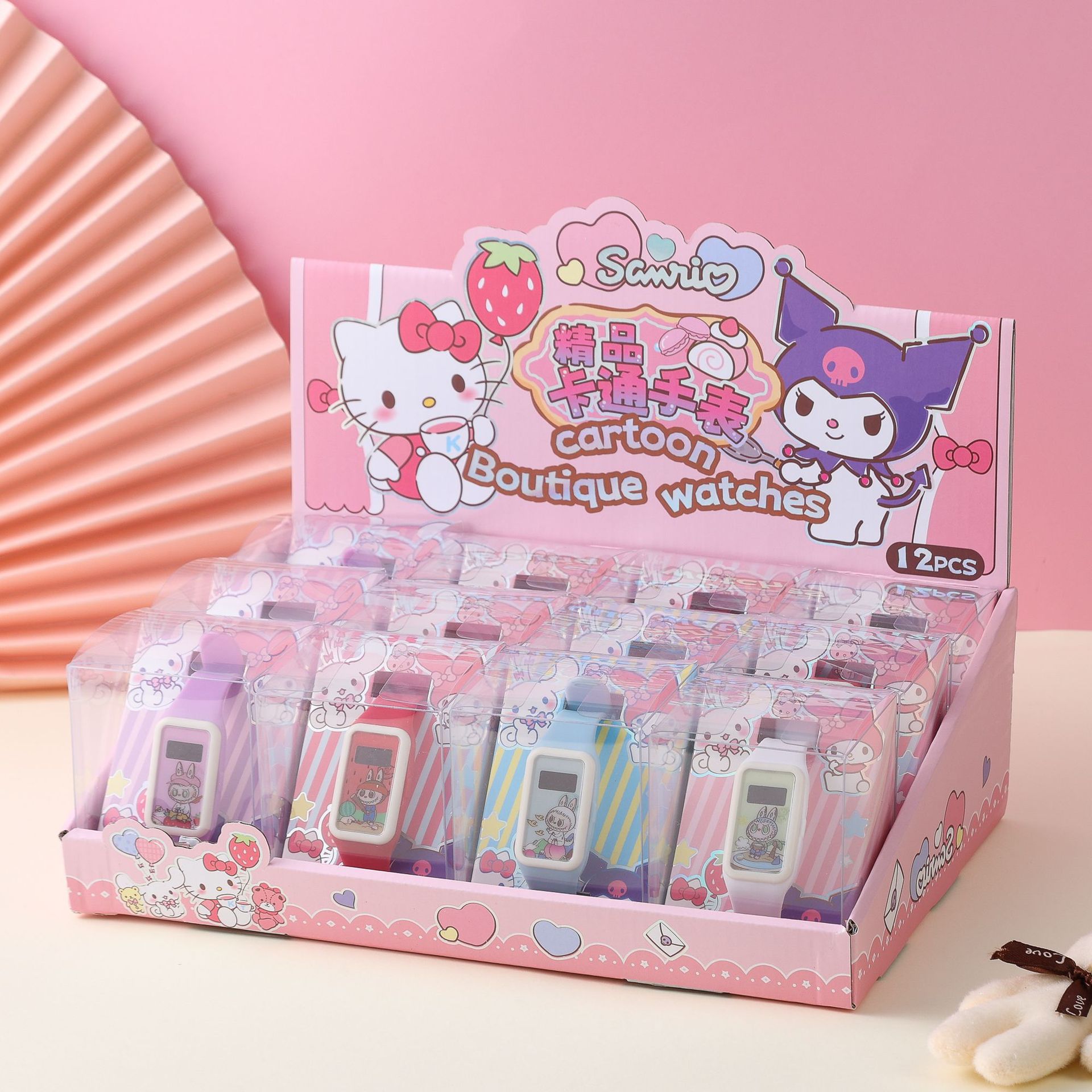 Middle School Student Watch Quartz Watch Junior High School Girl Cute Style Led Electronic Watch Girls Elementary School Watch