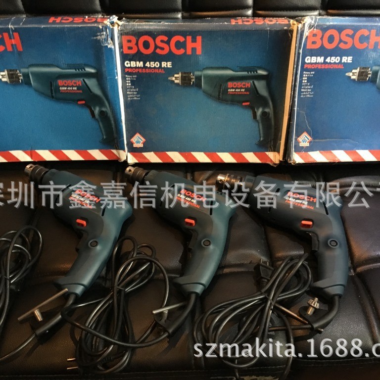 批发原装 德国 bosch 博世 手电钻GBM450RE