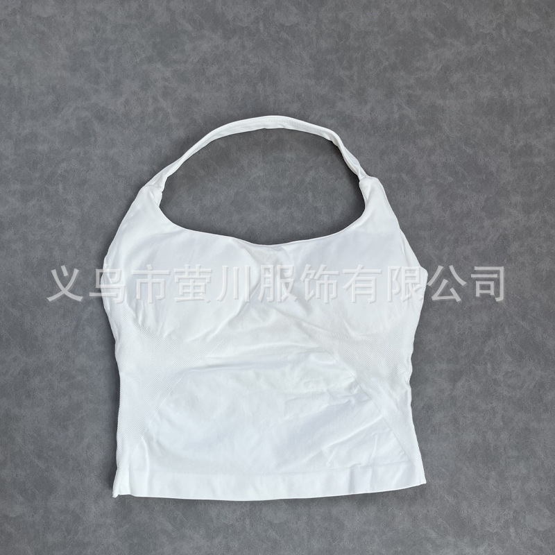 Transfronterizos Europa y América DF mujeres sin pantalones cuello largo chaleco de acondicionamiento físico hermosa espalda cuerpo de forma anti-descalzo mujeres