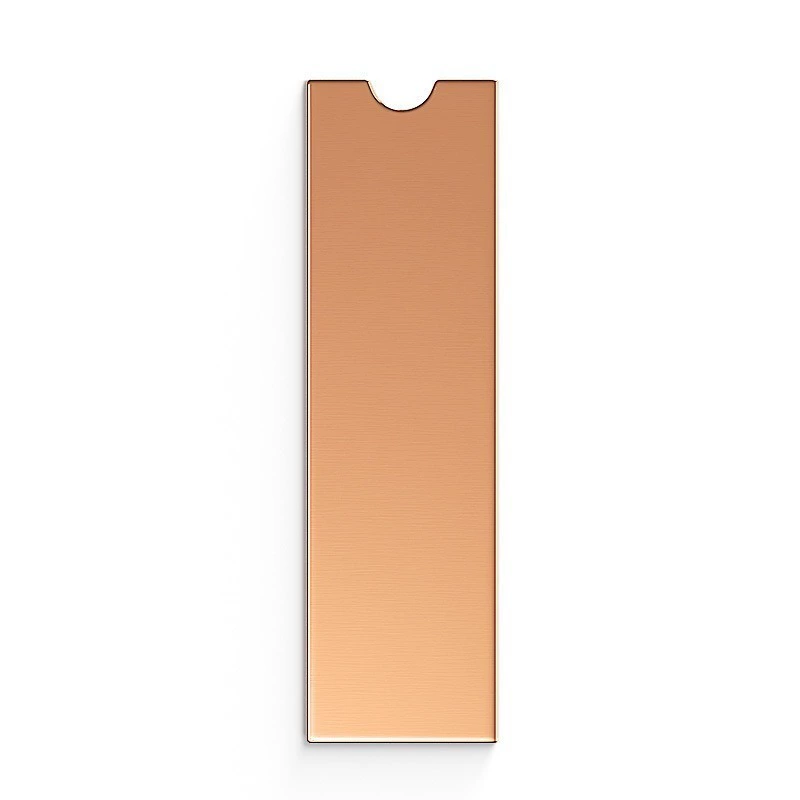 Радиатор для M.2 SSD 2280, жилет-радиатор для ноутбука, охлаждающая наклейка для NVMe, медный теплопровод