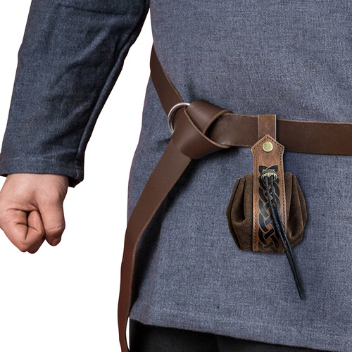 Cross-border multi-platform best-selling Viking style medieval pouch with belt coin purse and retro waist bag
