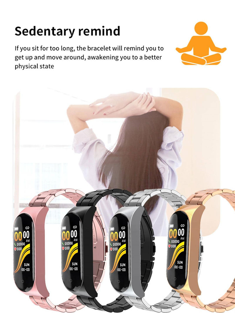 Title 8, Smart Bracelet Herzfrequenz Blutdruck Ihr persö...