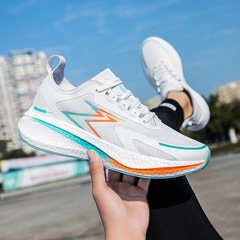 New Glow-in-the-Dark Breathable Fashion Sports Basketball Shoes for Men and Women, Lightweight, Breathable, Practical, Durable, Non-Slip Sports Shoes