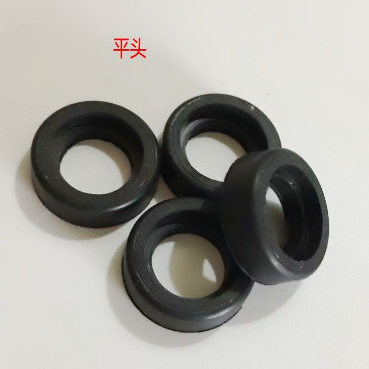 液化气减压阀密封圈煤气阀门橡胶圈橡胶垫皮垫子平圆头高头子通用