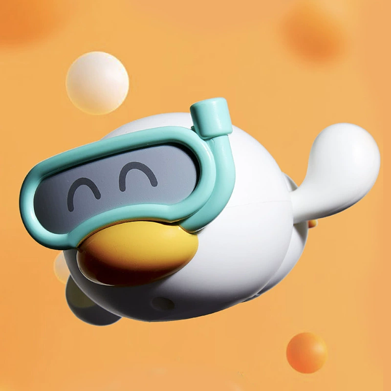 Игрушка заводная для игры в воде для ванны для плавания, утка, ныряние