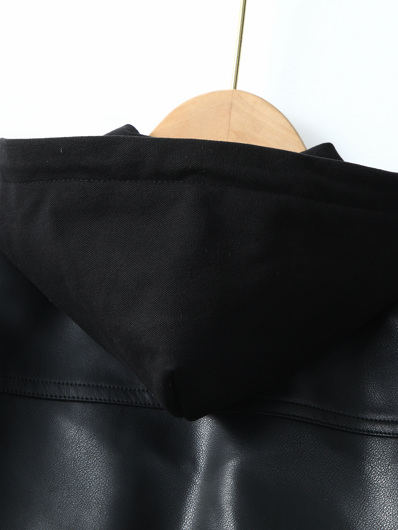 Polyurethane children's demi-season jacket for boys with hood 5