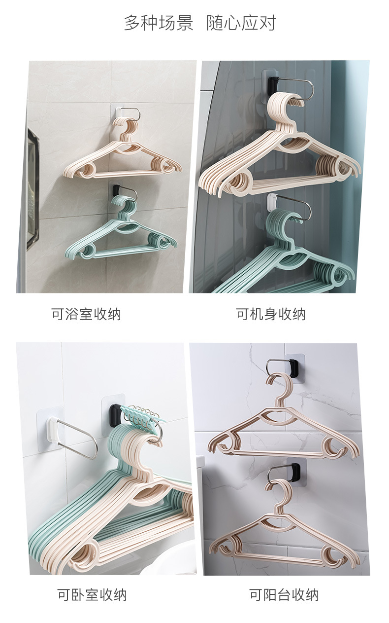 Foldable Perforation Stainless Steel Wall-mounted Hanger Hook display picture 7