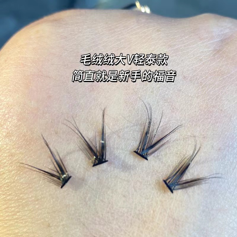 Lindo moda salvaje cola de milano mariposa felpa perezoso 10 filas gran capacidad pestañas postizas naturales gruesas pestañas superiores