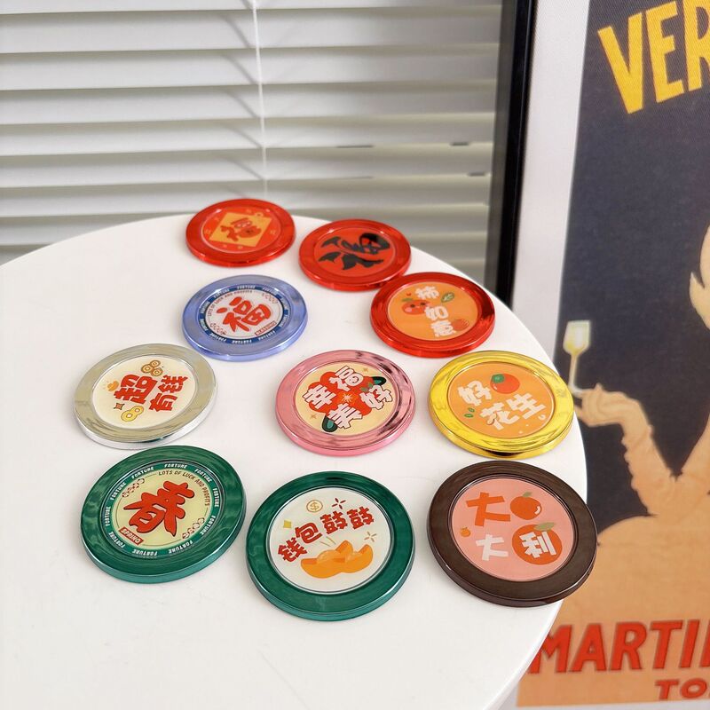 Guofeng new style can come to figure D magnetic chassis can be all-match suitable for iPhone mobile phone case accessories all-match