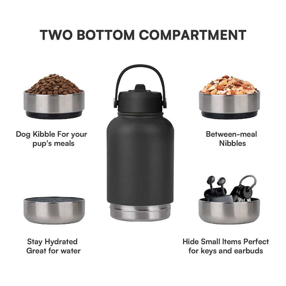 Transfronterizo 32oz tres capas botellas espaciales personalizadas 304 tazas de acero inoxidable tazas de agua de gran capacidad tazas de transporte tazas de automóviles