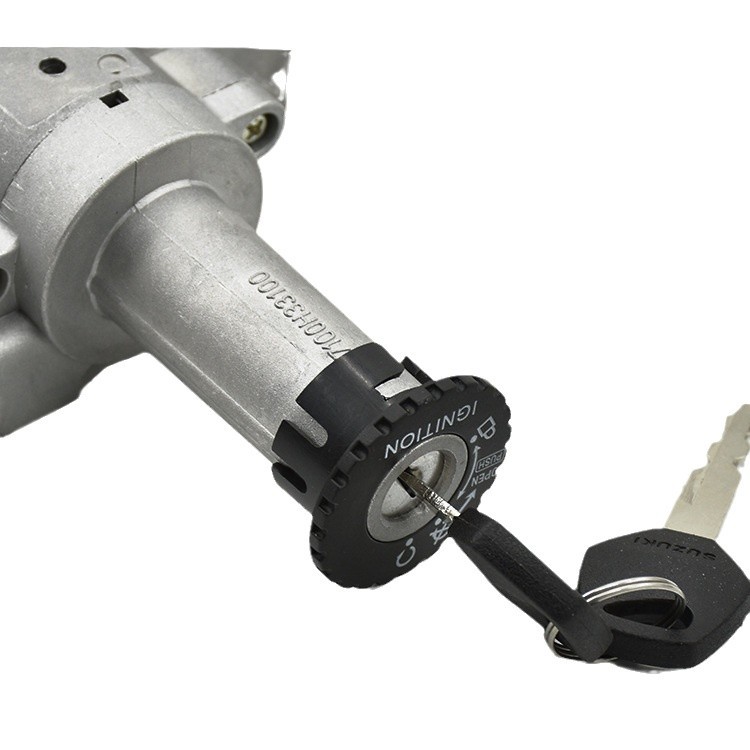 Motocicleta estrella de plata superestrella HJ100T - 2 HJ125T bloqueo de bloqueo de interruptor de llave de bloqueo de automóvil completo