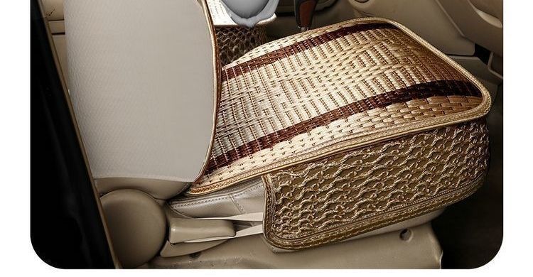 Summer five-seater breathable all-season applicable seven-seater ice silk car seat cushion, summer single-seater special car seat cover, full coverage