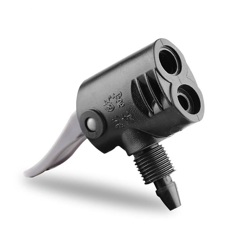 Inflador de resistencia europeo boca británica boca americana boca francesa auto-cambiante boquilla inflador boquilla de aire accesorios de cilindro de aire