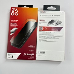 ZAGG适用于iphone17pro max防静电高清钢化膜自带贴膜神器超窄边