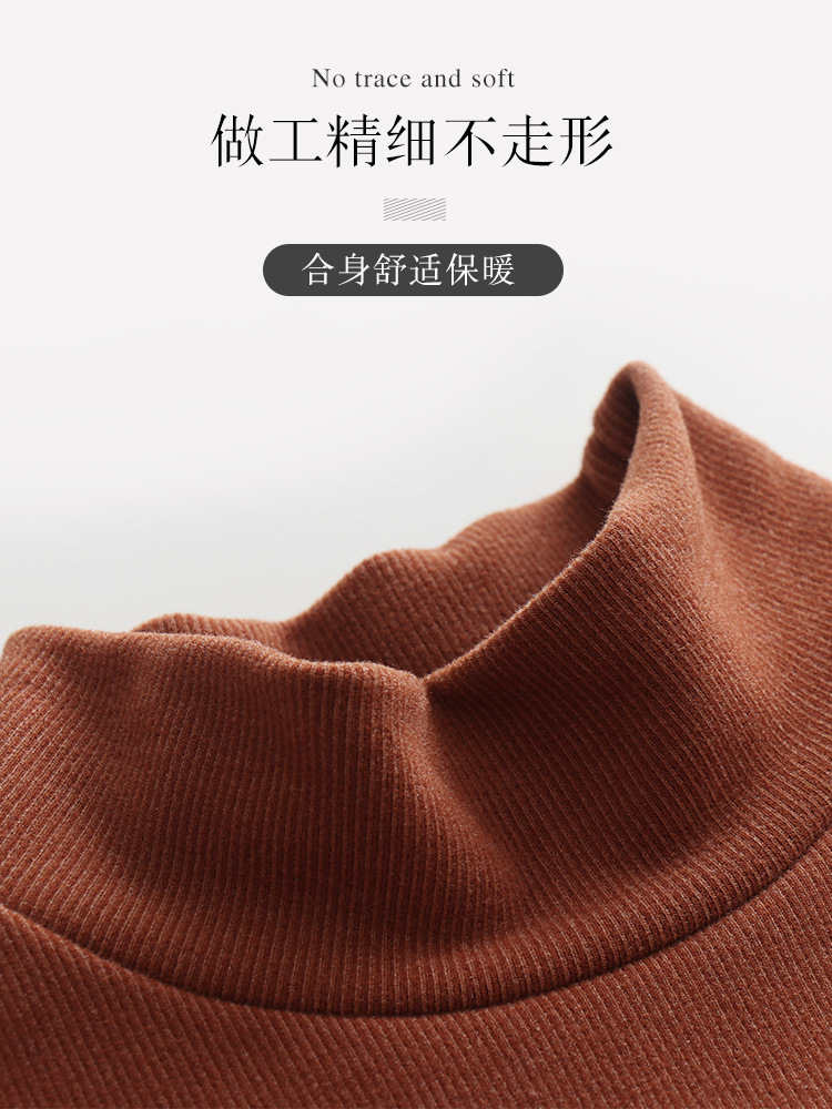 デコルテの袖のない保温ベストの女性は毛を磨いて秋冬にベルベットを厚くして、小衆の半高襟の修身の中に底をつける