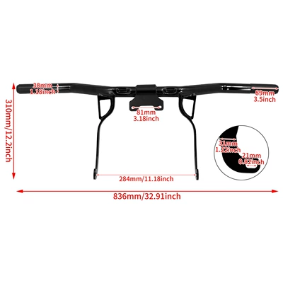 Motorcycle bumper: front crash bar