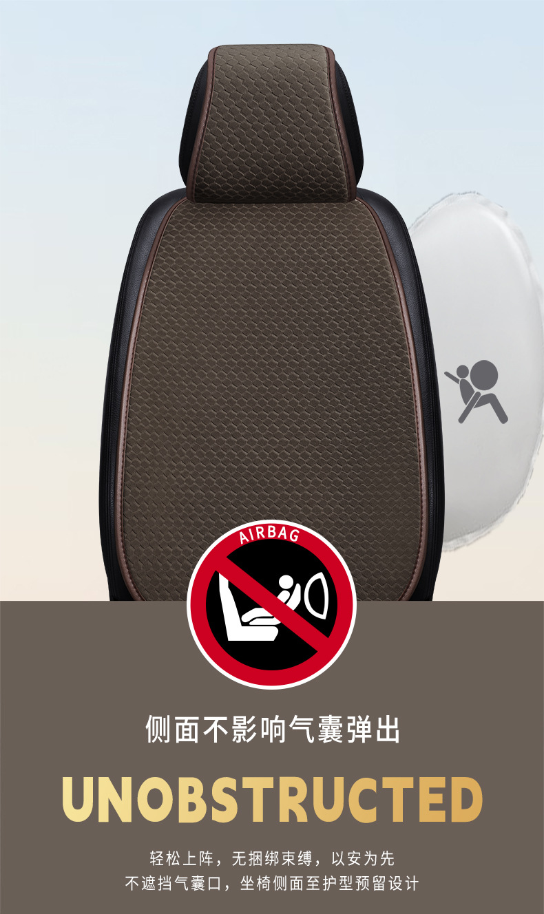 Wholesale Car Seat Cushion Winter Plush Seat Cover Universal for All Seasons Single Piece Women's Warm High-End Car Interior Seat Cushion