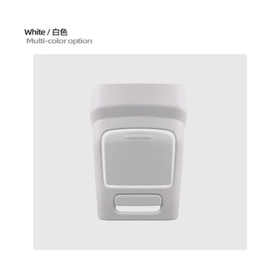 Special Rear Seat Back Protection | Chair back anti-kick pad - 25-models-of-zekrypton-7x-rear-anti-kick-cover-abs-leather-model-white