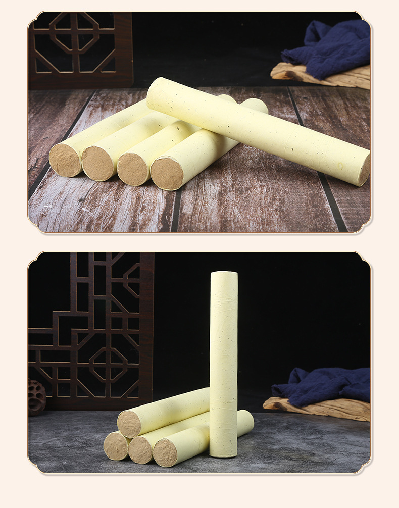 Moxa Stick 3cm Three Year Aged Pure Ai Tiao for Moxibustion Home and Clinic Use 1 Piece quality and texture
