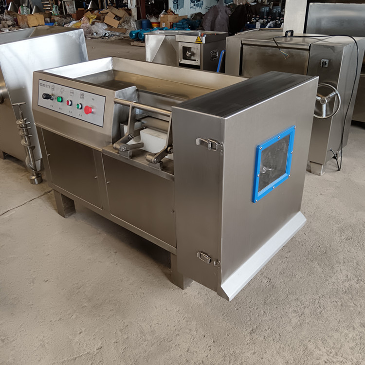 牛肉粒切丁机 全自动鲜鸡胸肉切丁机 350切丁机设备 肉丁厂家供应