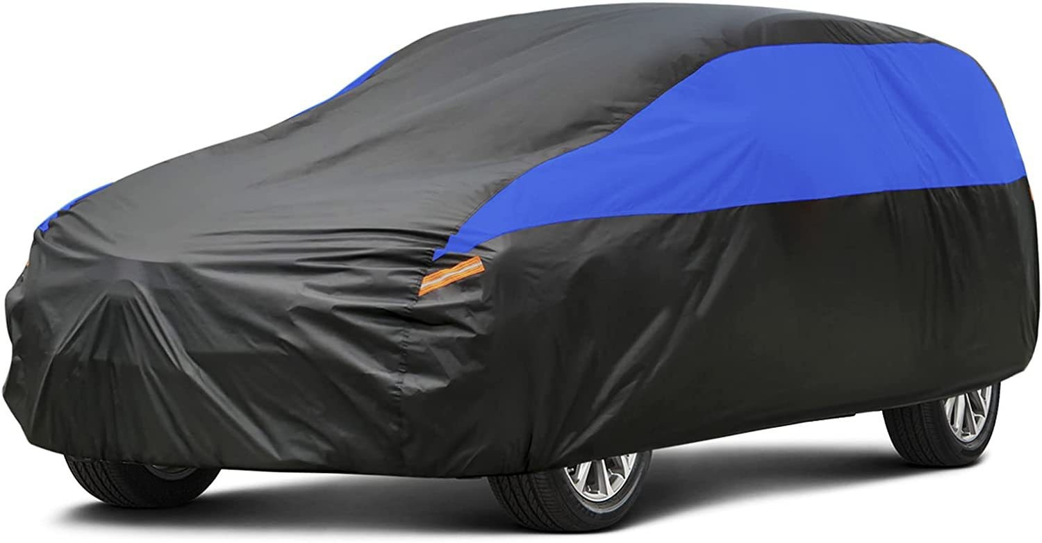 Cross-border special for car color matching dust cover car clothing sun protection snow proof rain proof contrast color car cover full cover